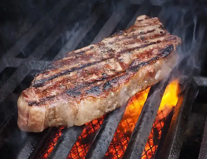 A Juicy Steak on the Grill